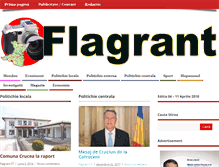 Tablet Screenshot of flagrantct.ro